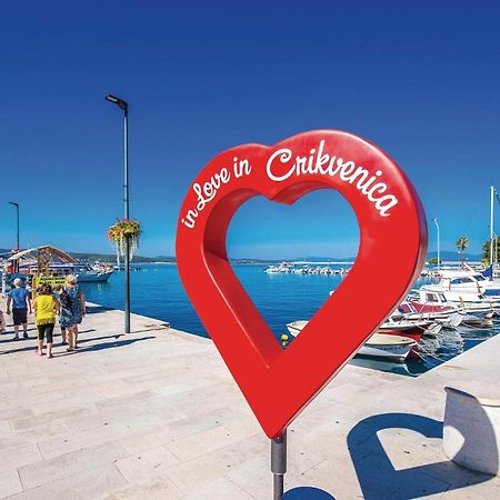 Nice Apartment In Crikvenica With House Sea View المظهر الخارجي الصورة