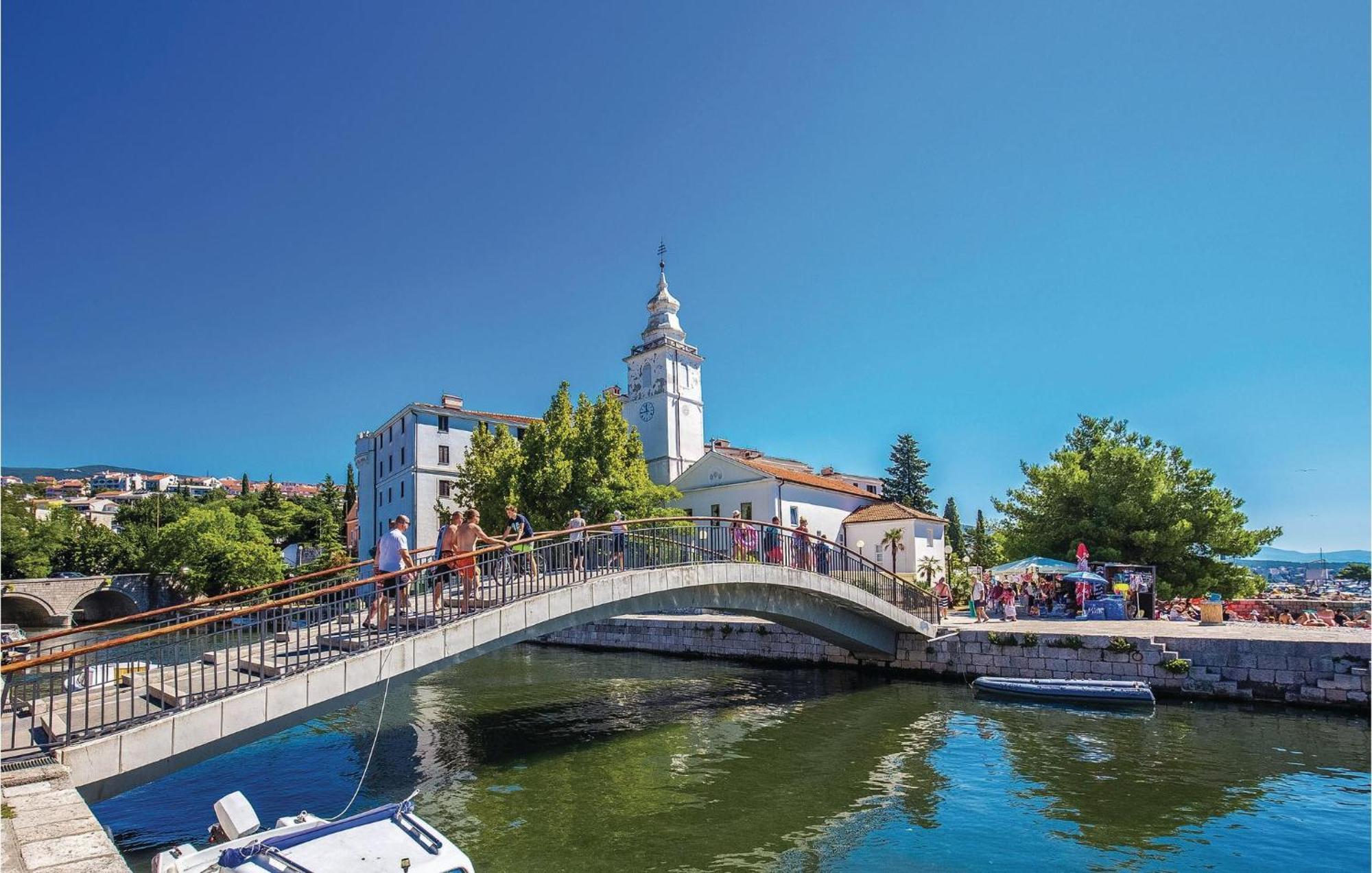Nice Apartment In Crikvenica With House Sea View المظهر الخارجي الصورة